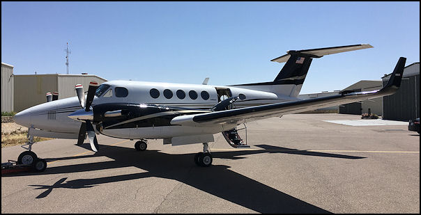 1985 King Air B200 with Winglets and G1000